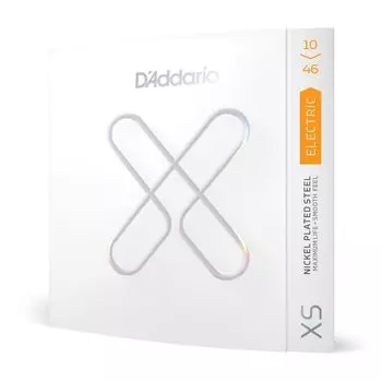 Струны для электрогитары XS Coated Strings Nickel Regular Light XSE1046 D Addario .010-.046 []