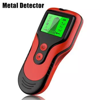 Stud AC Live Wires Cable Detector Wall Tester Multifunctional Wall Metal Scanner Measuring Instrument Electric Box Finder 3 In 1 красный