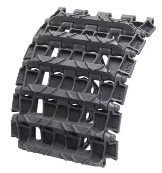 Studio WW2 German Jagdpanther tank destroyer movable track end plastic model parts TR86018 T-Rex 1/16 (with spikes) (tank)