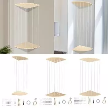 Stuffed Animal Toy Organizer Wall Hanging Storage for Living Room Playroom
