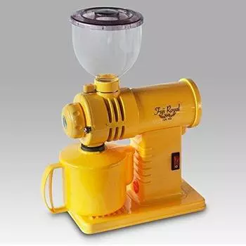 Ступка для кофемолки Fujikoki Mirukko R-220 [Тип реза/Совместима с эспрессо/Желтая]