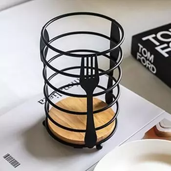 Sturdy Chopsticks Storage Rack Durable Makeup Brush Storage Bucket Shower Style 4