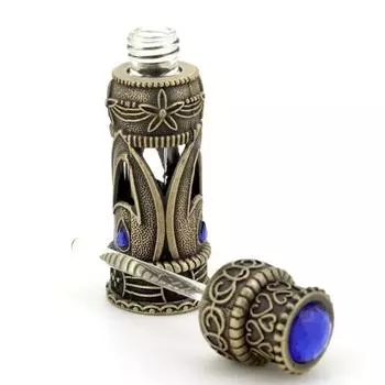 Style Empty Cosmetics Container Perfume Bottle Refillable Bottle Essential Oil Dropper Bottle 6ml