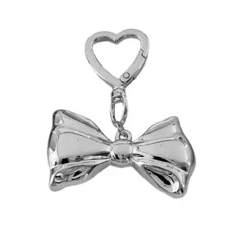 Stylish Keychain Pendant with Delicate Bowknot Stylish Bowknot Bag Charm Portable Phone Straps Chain Keychain for Women 1
