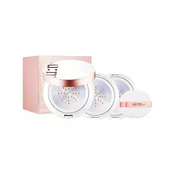 Су:37 Degree Sun Away Cooling Sun CC Pact EX SPF50+ PA+++ 15 г + сменный блок 15 г x 2 шт, 1 набор
