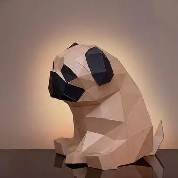 (SU)DIY 3D модель украшения стены вручную креативное настенное украшение стены