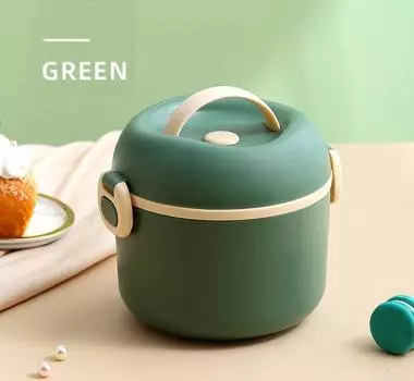 (SU)Контейнер для обеда Bento, подогреватель еды, подогреватель обеда, коробка для завтрака, умный замок, многоразовый One Size