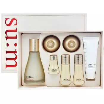 su:m37 SUM37 Secret Essence EX Специальный набор из 7 предметов, Антивозрастной, Увлажняющий, Корейская косметика, Kbeauty, образец