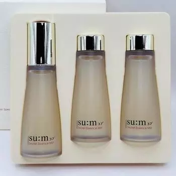 su:m37 SUM37 Secret Essence Mist Специальный набор из 3 предметов, Антивозрастной, Увлажняющий, Корейская косметика, Kbeauty, образец