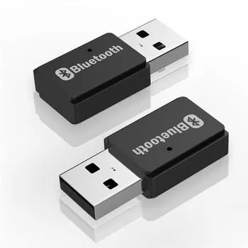 (SU)USB-адаптер Bluetooth 5.0 Аудио-передатчик Bluetooth-приемник Mini USB 2 в 1