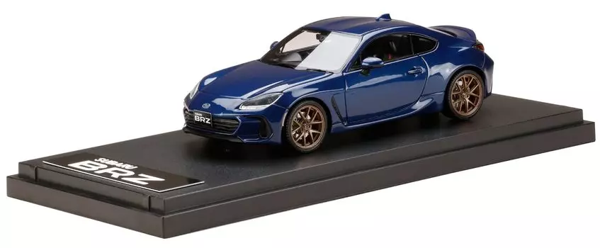 Subaru BRZ 2021 Custom Version Sapphire Blue Pearl 1/43