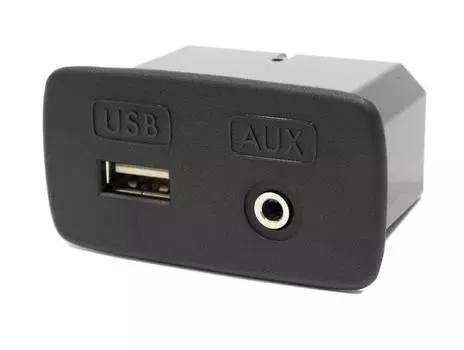 Subaru Front Console Auxiliary USB Outlet Aux Jack 86257AJ201 Genuine OEM