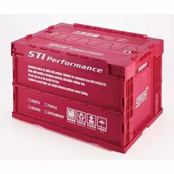 SUBARU [Genuine Subaru] STI [Folding container M size] CHERRY RED ver.