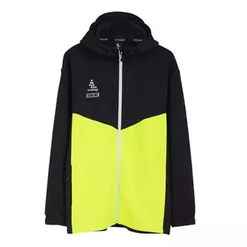 Suborme svolme Bonding Warm Hoodie Soccer Futsal Wear Jacket Cold Protection M Size 22FW(1223-00801) (251)ЧЕРНЫЙ/ЛМ