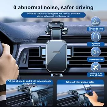 Suction Cup Car Holder Multi-function Long Arm Suction Cup Sucker Car Phone Holder 360 Rotation Anti-shake Navigation Holder чёрный