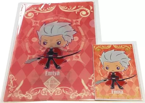 судьба великий заказ fgo sanrio sanrio сотрудничество A4 прозрачный файл открытка emiya