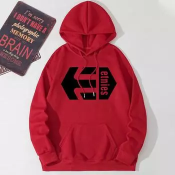Sudaderas con capucha con estampado de letras para hombre, sudadera учтивый con bolsillo, неформальная одежда в Голландии, marca de ocio, otoo S красный