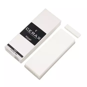 Sue Hiro Cerax Medium Whetstone 1000 with Rubber Frame 1010 белый