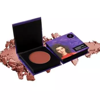 SUGAR Cosmetics Contour De Force Mini Blush for Face | Smooth Texture | Matte & Blendable | Paraben & Cruelty Free | 4gm | Salmon Superstar