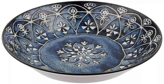 Sugar Land Moroccan Curry Pasta Diameter x 4cm Navy MK20453 20.2