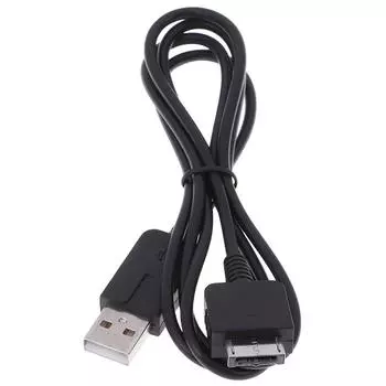 Подходит для Playstation PS Vita Data Sync 2 в 1 USB-кабель для зарядки, шнур, провод чёрный