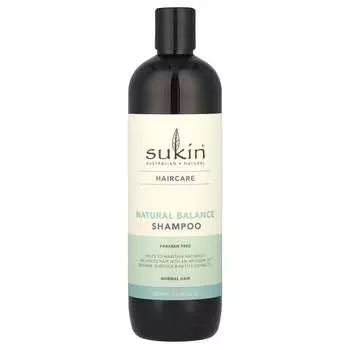 Sukin, Шампунь Natural Balance, Нормальные волосы, 500 мл (16,9 жидких унций)