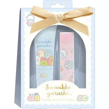 Sumikko Gurashi Крем для рук Губная подарочная упаковка Медовый лимонный аромат мыла GS16703 H12 xx D3cm San-X & & Размер W8.5