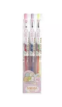 Sumikko Gurashi Sarasa Clip Marble Color Набор из 3 шт. PR05501