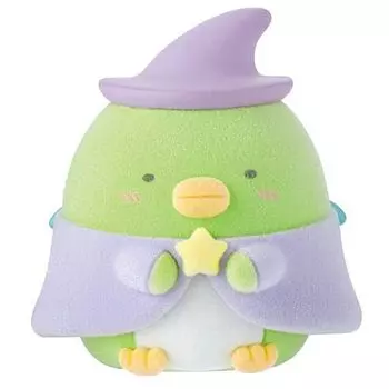 Sumikko Gurashi the Magical Girl of the Blue Moonlit Night Fuwamoko Figure Gacha Gacha Capsule Toy Movie [2.Penguin? ] (Single item)