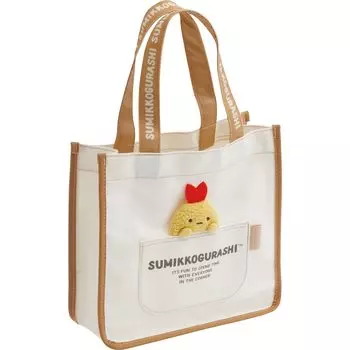 Sumikkogurashi Mini Tote H240 x W250 x D100mm San-X Bag, Ebi-Furano Tail, CA67804,