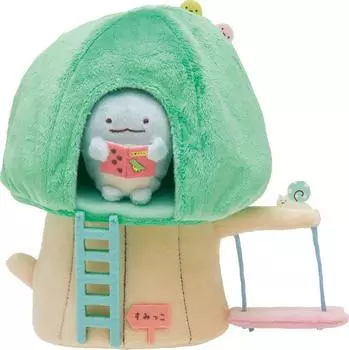 Sumikkogurashi Sheen Плюшевая игрушка Деревянный домик