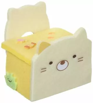 Sumikkogurashi Tenori Plush MX39601 Стол/стул San-X (Кошка)