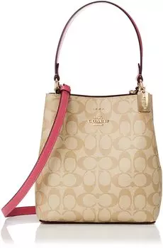 Сумка через плечо 2312 [Coach] женская Im/LightKhaki/ConfettiPink [Товар]