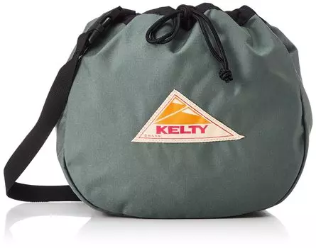 Сумка через плечо BIG KINCHAKU Графит [Kelty]