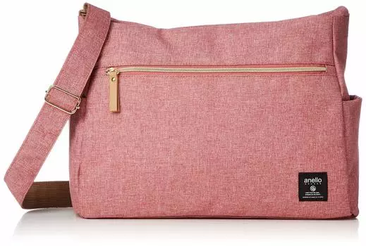 Сумка через плечо CLP Classic Heather Poly 10 Pocket Shoulder Pink [Anello Grande] GT-H2522