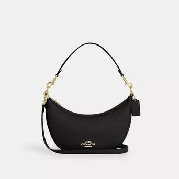 Сумка через плечо Coach Aria золотисто-черная