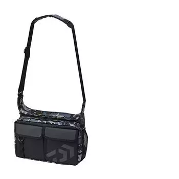 Сумка через плечо Daiwa C black camouflage
