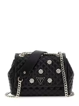 Сумка через плечо EVERLEE CONVERTIBLE XBODY FLAP BLA [GUESS] Женская