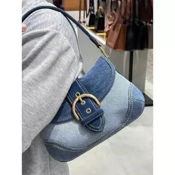 Сумка через плечо Jean, женская модная сумка-горох из французского лоскутного полотна, сумка-багет через плечо