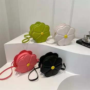 Сумка через плечо Niche Textured Flower, большая вместимость, повседневная простая женская сумка с текстурой, простая и модная сумка через плечо