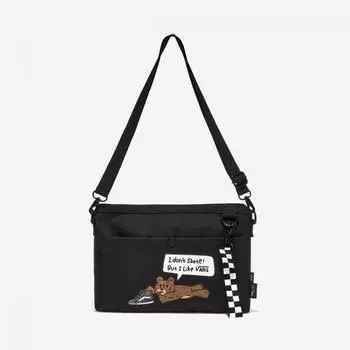 Сумка через плечо Vans Run VN000EXJBLK ЧЕРНАЯ