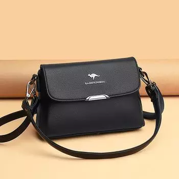 Сумка через плечо женская модная женская маленькая квадратная сумка Mom Bag чёрный