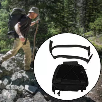 Сумка Chest Rig для отдыха на открытом воздухе, легкая, портативная, для мужчин и женщин чёрный