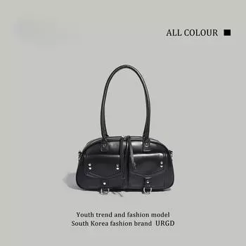 Сумка для боулинга Sweet Cool Spice Fashion Biker Bag через плечо чёрный