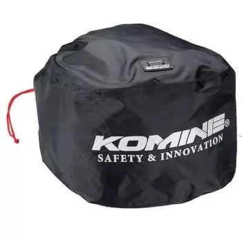 Сумка для шлема Komine Motorcycle WR, черная, бесплатная, AK-338 1056, водонепроницаемая