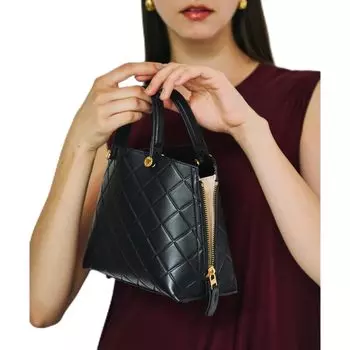 Сумка EPOR Y BAG Mini Черная [Ropee Paul] (Тисненый) Женский (02)