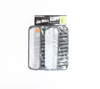 Сумка Gee Crack Jig Roll Bag, тип C, 24 кармана, максимальная длина, 14 см, прозрачная (4680) N/A чистый