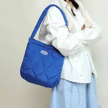 Сумка из хлопка осень/зима Morning 8 Commuter Bag женская премиум Sense большая сумка через плечо подмышкой синий