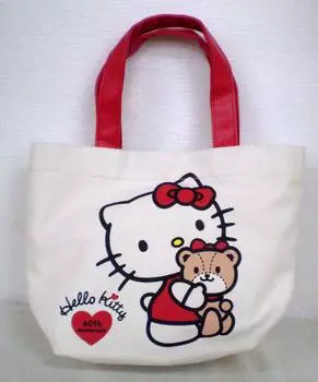 Сумка из холста Sanrio Hello Kitty Kitty Tiny (40-я и Чум)
