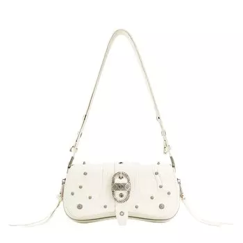 Сумка Joy Bag 2WAY Crossbody Сумка Маленькая Сумка Регулируемая Длина Мини Сумка Crossbody Стиль Легкая Милая Маленькая Сумка [JW PEI] Женская 90-х (Тисненый